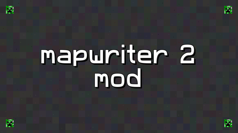 Mapwriter 2 Mod - imagen 2